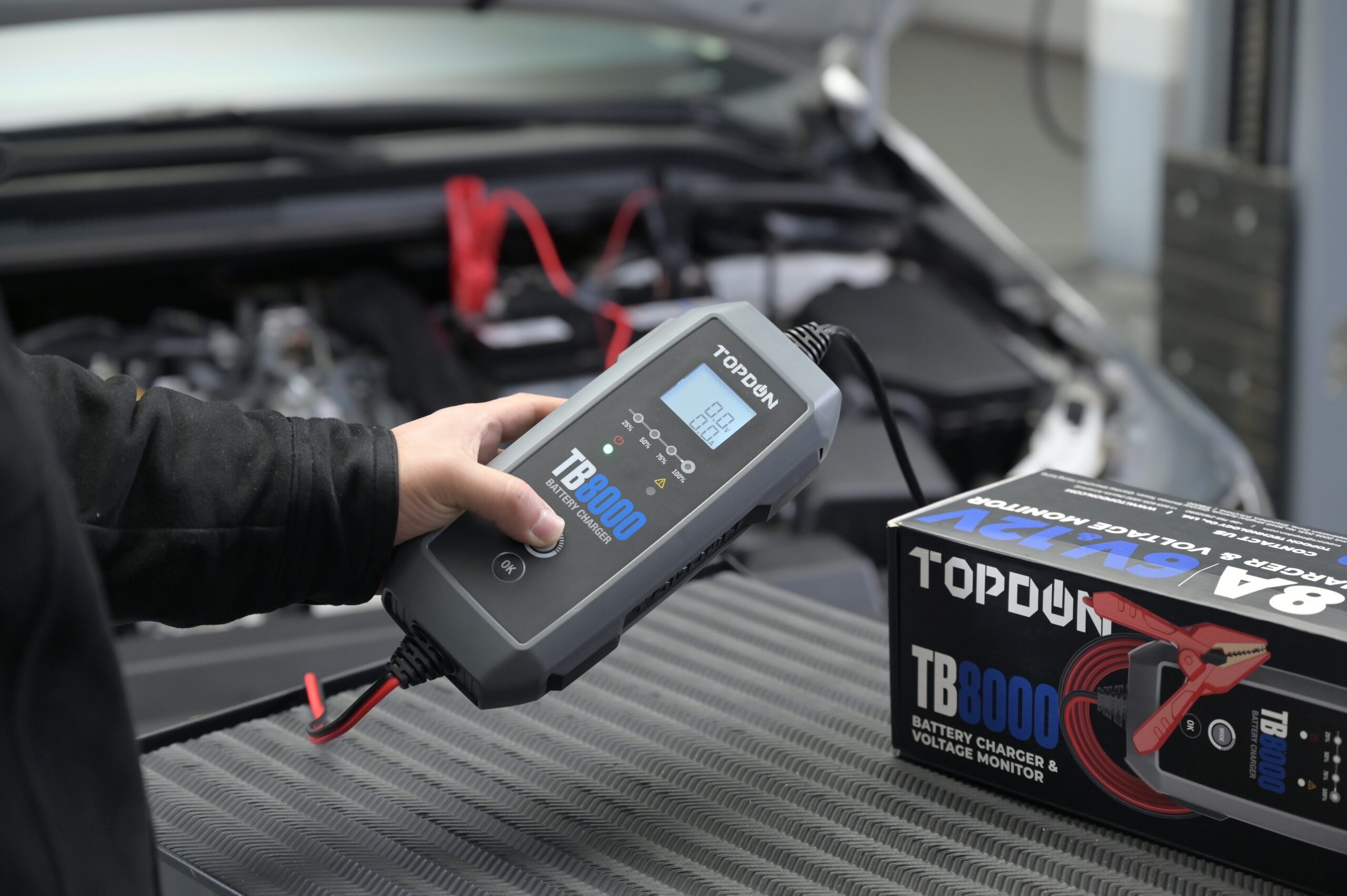 "Smart Charger, Battery Booster, Smart Battery, and Battery Diagnostic Tool for reliable automotive power solutions 2025"