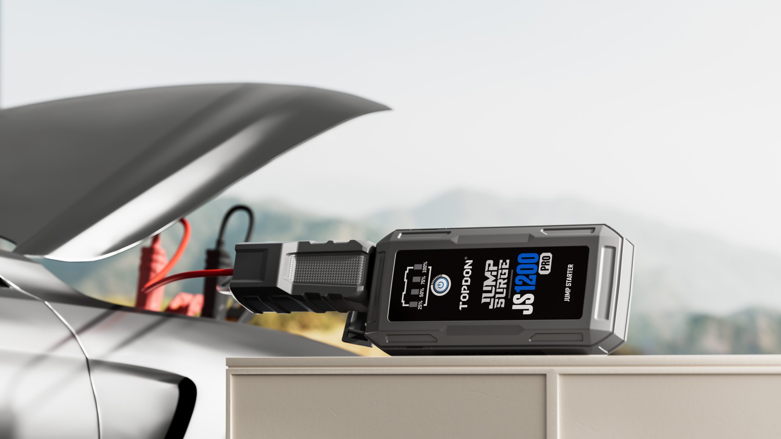 "Portable car jump starter for road trips 2025 Automax Tools"