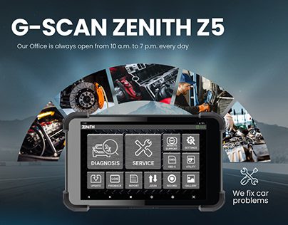 G-scan Zenith Z5 car fault code reader by AutoMax Tools India