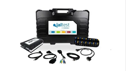Jaltest V9 scanner diagnosing ECU connection issues in modern vehicles Automax Tools India