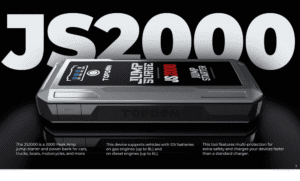 JS2000 jump starter with anti-spark protection – Automax Tools India